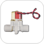 magnetically latching valves for sensor taps and faucets