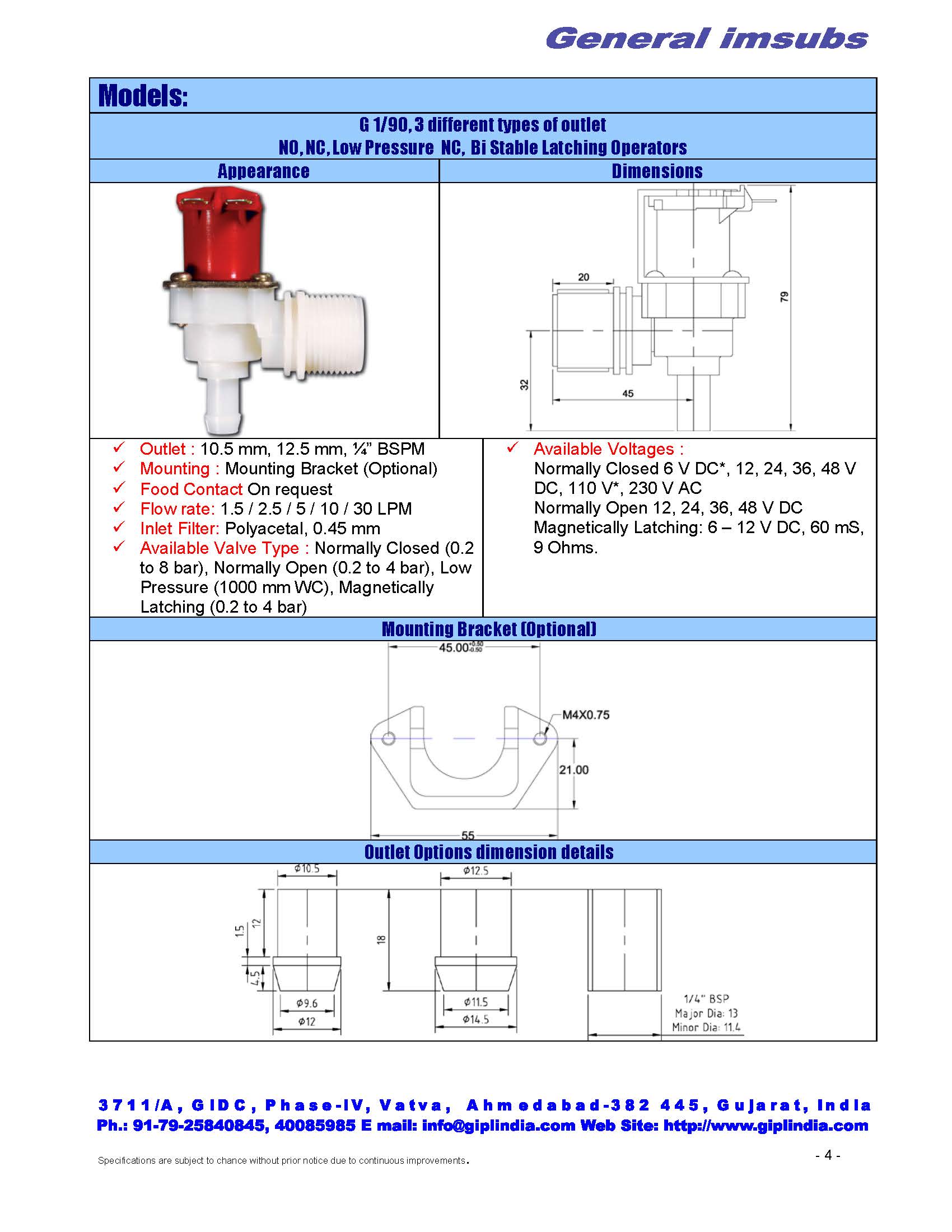valve for dish washer and washing machine